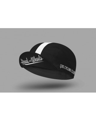 Radmütze Head over Wheels schwarz Cois Cycling