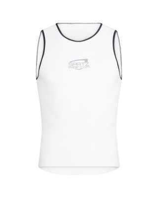 Spatzwear CoolR Summer/Indoor Fahrradunterhemd kurz weiß