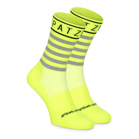 Spatzwear SOKZ Radsocken neongelb unisize