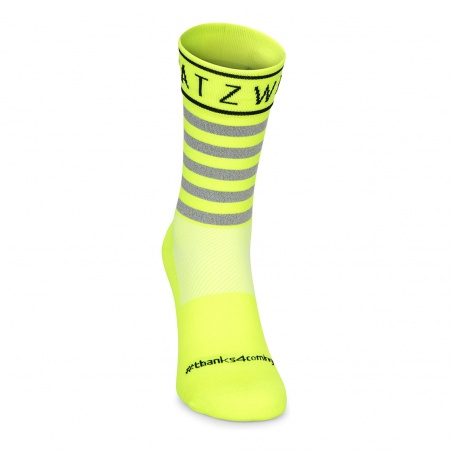 Spatzwear SOKZ Radsocken neongelb unisize