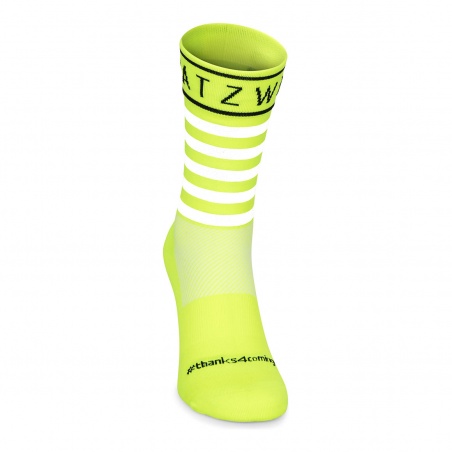 Spatzwear SOKZ Radsocken neongelb unisize