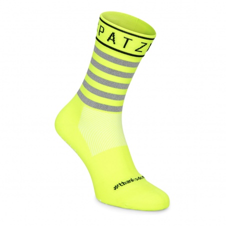 Spatzwear SOKZ Radsocken neongelb unisize