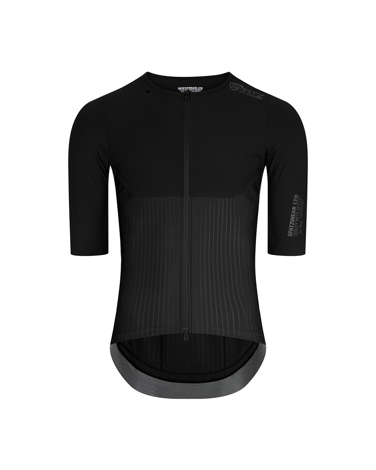 Spatzwear SQUADRON Kurzarm Cargo Radtrikot schwarz