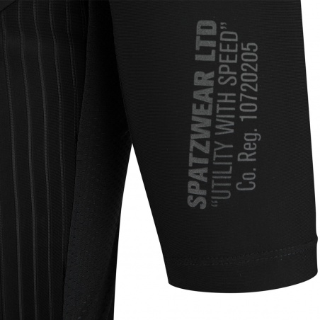 Spatzwear SQUADRON Kurzarm Cargo Radtrikot schwarz