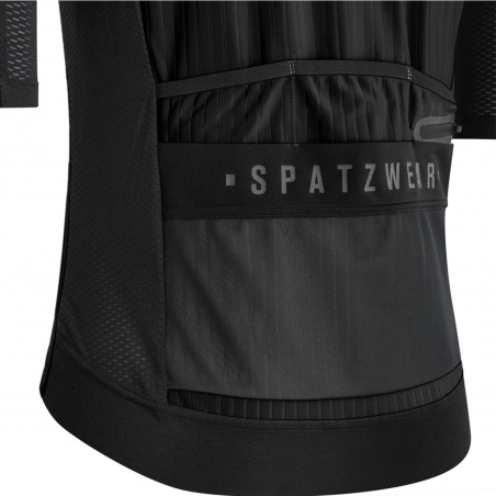 Spatzwear SQUADRON Kurzarm Cargo Radtrikot schwarz