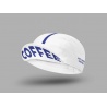 Cois Cycling Radmütze BUT FIRST COFFEE weiß