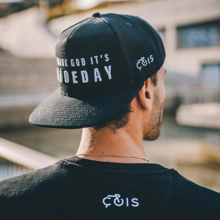 Cois Cycling Thank God it's Rideday Snapback Cap/ Kappe