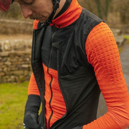 Spatzwear Fahrradweste BurnR schwarz