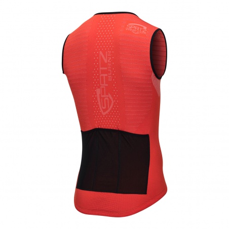 Spatzwear Fahrradweste BurnR rot