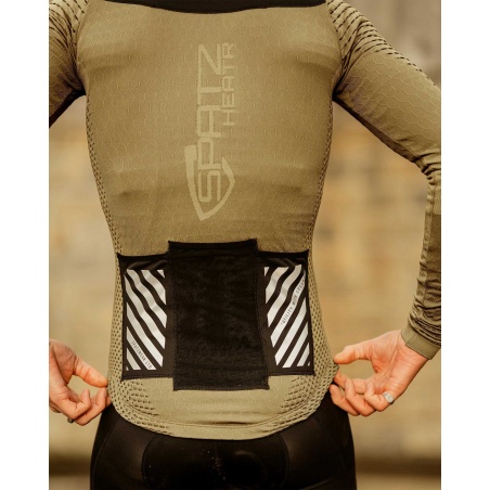 Spatzwear Heatr Langarmtrikot 4 Jahreszeiten khaki
