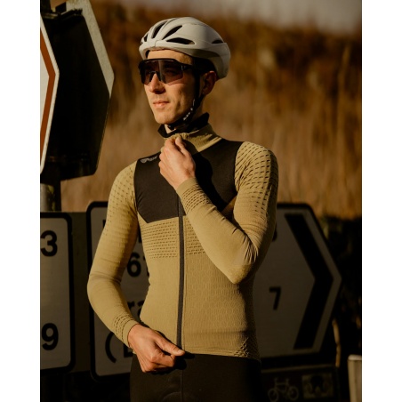 Spatzwear Heatr Langarmtrikot 4 Jahreszeiten khaki