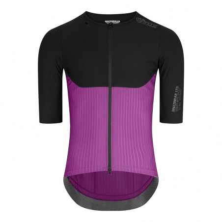 Spatzwear SQUADRON Kurzarm Cargo Radtrikot lila
