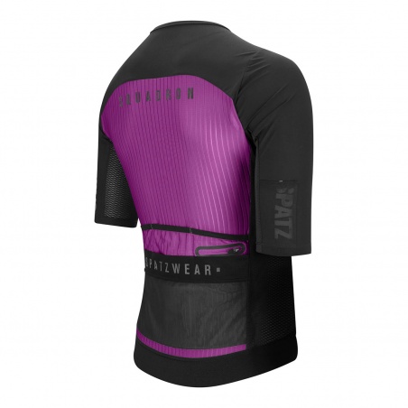 Spatzwear SQUADRON Kurzarm Cargo Radtrikot lila