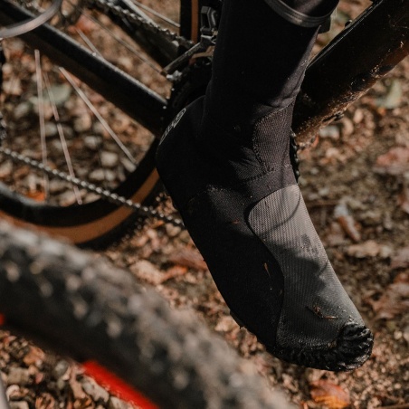 Spatzwear TUFR Gravel / MTB / Offroad Überschuhe schwarz