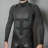 Spatzwear BASEZ Extreme Winter Fahrradunterhemd schwarz