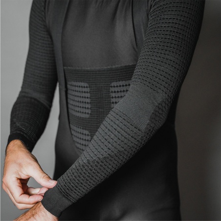 Spatzwear BASEZ Extreme Winter Fahrradunterhemd schwarz