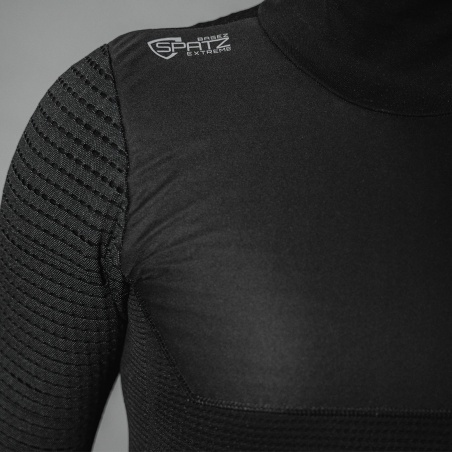 Spatzwear BASEZ Extreme Winter Fahrradunterhemd schwarz