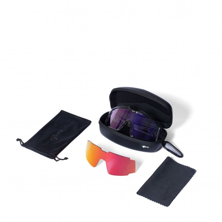Spatzwear Shield Radbrille eisgrau
