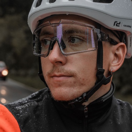 Spatzwear Shield Radbrille eisgrau