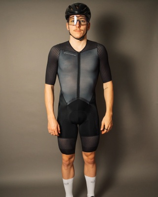 Spatzwear FASTA Aero Race Suit Renneinteiler schwarz