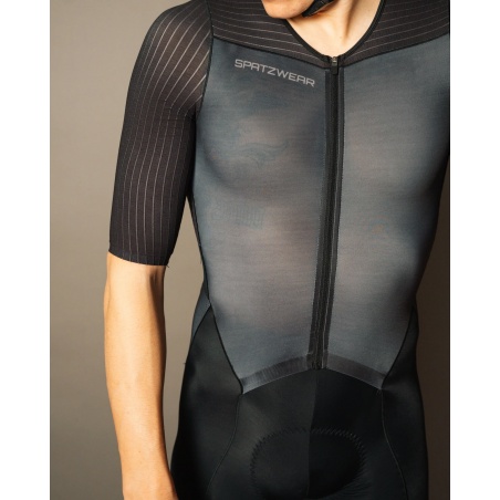 Spatzwear FASTA Aero Race Suit Renneinteiler schwarz