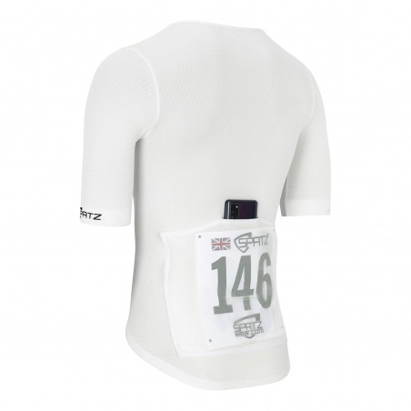 Spatzwear SHIFTR V3 Kurzarmtrikot weiß