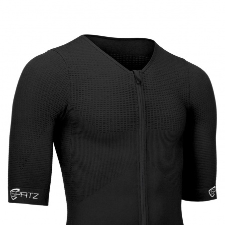 Spatzwear SHIFTR V3 Kurzarmtrikot schwarz