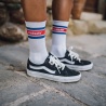 Cois Cycling RIDEDAY Retro Crew Socks Radsocken blau-rot