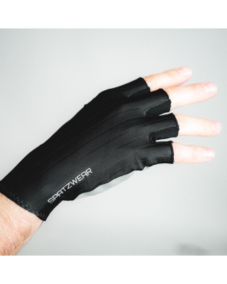 Spatzwear Aero Glovz Radhandschuhe kurz schwarz