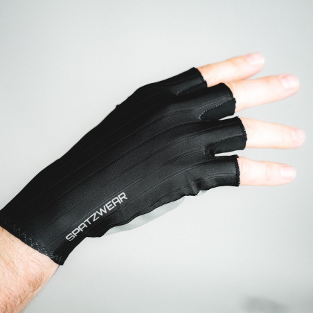 Spatzwear Aero Glovz Radhandschuhe kurz schwarz