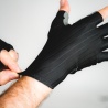 Spatzwear Aero Glovz Radhandschuhe kurz schwarz