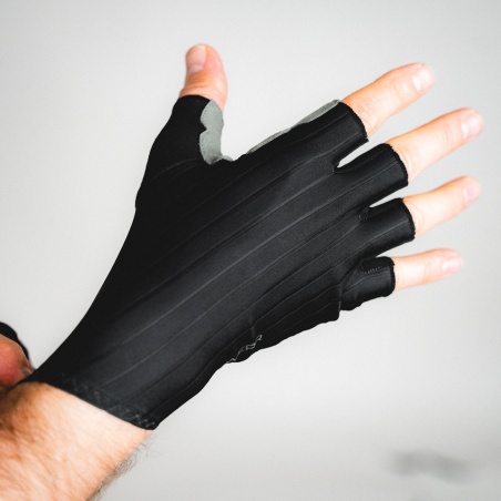 Spatzwear Aero Glovz Radhandschuhe kurz schwarz