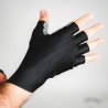 Spatzwear Aero Glovz Radhandschuhe kurz schwarz