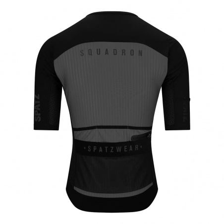 Spatzwear SQUADRON Kurzarm Cargo Radtrikot grau