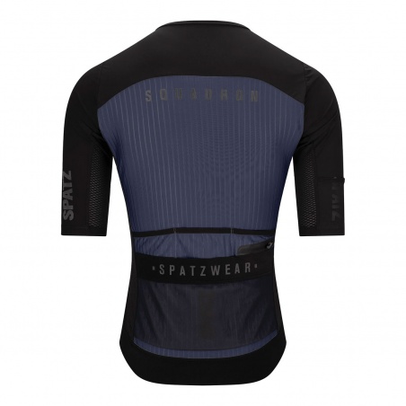 Spatzwear SQUADRON Kurzarm Cargo Radtrikot navy blau