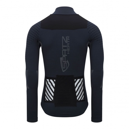 Spatzwear Heatr Langarmtrikot 4 Jahreszeiten navy blau