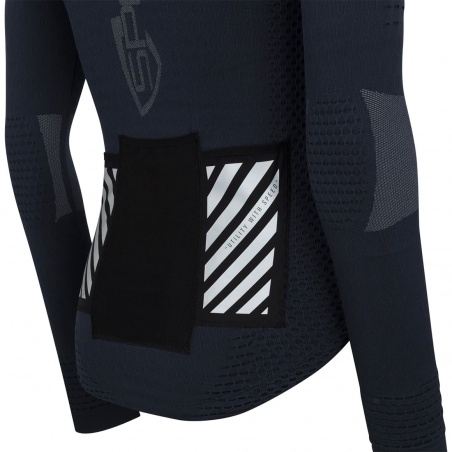 Spatzwear Heatr Langarmtrikot 4 Jahreszeiten navy blau