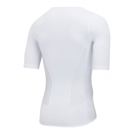 Spatzwear Pacelayer Aero Fahrradunterhemd kurz weiß