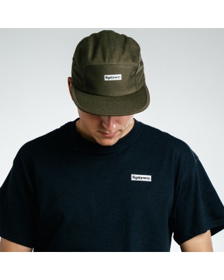 Spatzwear 5 panel Cap olivgrün