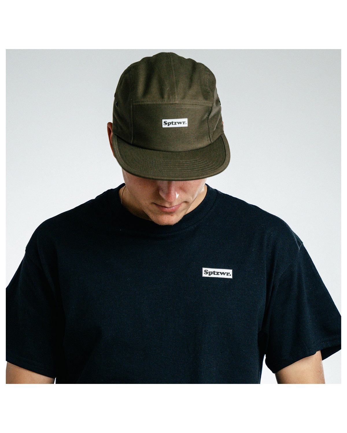 Spatzwear 5 panel Cap olivgrün