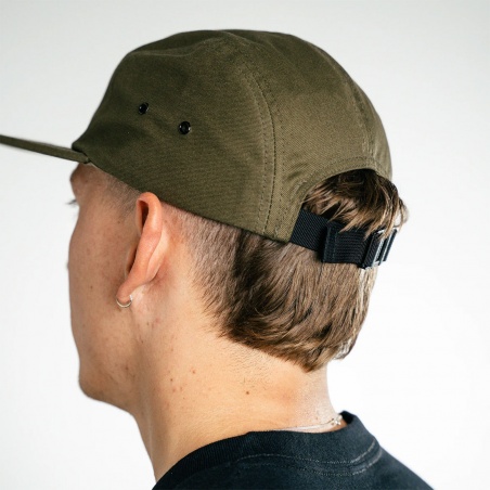 Spatzwear 5 panel Cap olivgrün