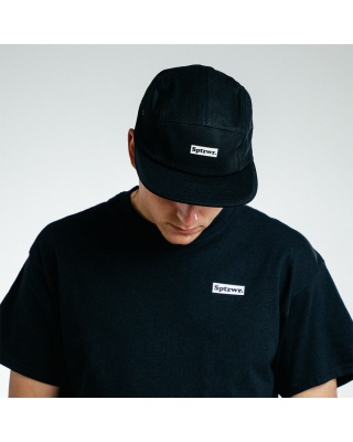 Spatzwear 5 panel Cap schwarz