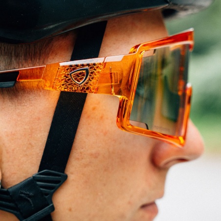 Spatzwear Shield Radbrille orange