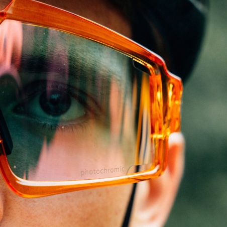 Spatzwear Shield Radbrille orange
