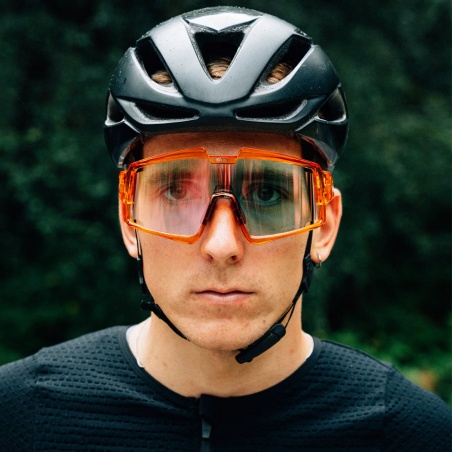 Spatzwear Shield Radbrille orange