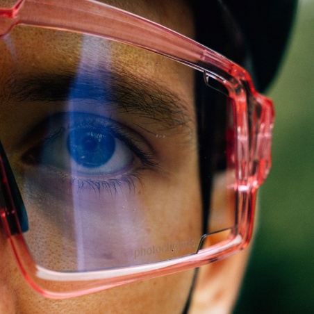 Spatzwear Shield Radbrille pink