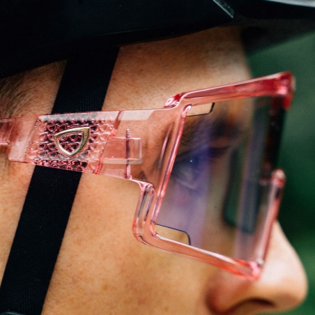 Spatzwear Shield Radbrille pink