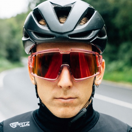 Spatzwear Shield Radbrille pink