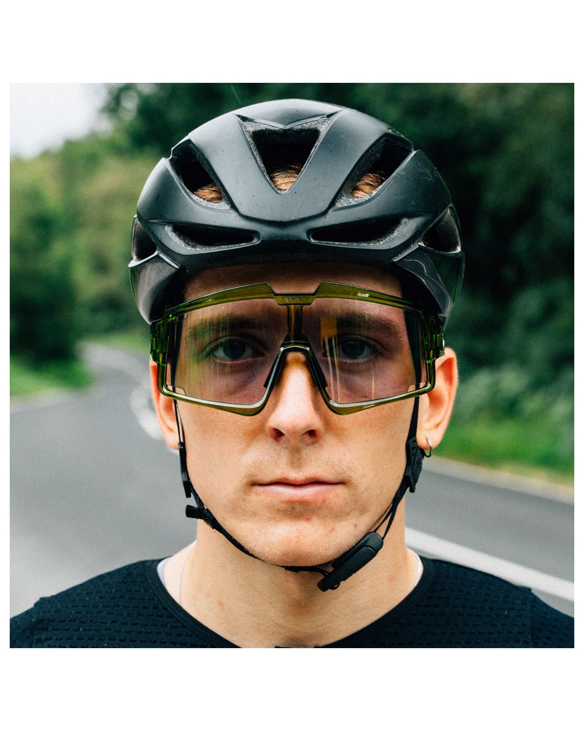Spatzwear Shield Radbrille grün