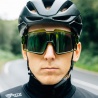 Spatzwear Shield Radbrille grün